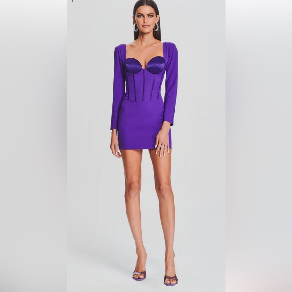 NEW Retrofete VERONICA DRESS Amethyst Size S